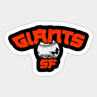 Giants Vintage Japan Sticker